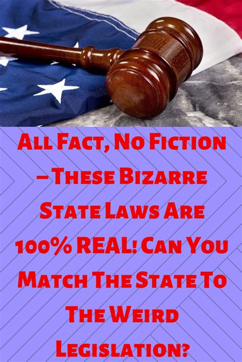 States With Strange Laws