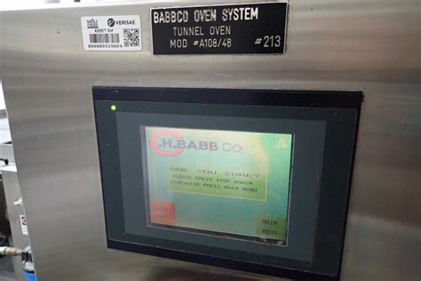 Babbco Direct Fired Tunnel Oven