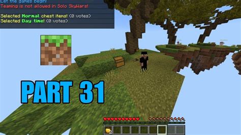 Minecraft Servers Gameplay Walkthrough Part 31 SkyWars YouTube