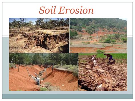 soil erosion