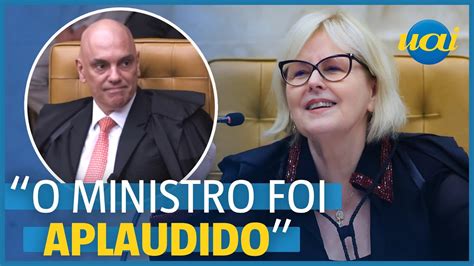 Alexandre De Moraes Foi Aplaudido Por Presos Do 8 1 Diz Rosa Weber