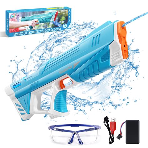 Skirfy Electric Water Gun,Pool Beach Outdoor Party Toys Kids Ages 8-12
