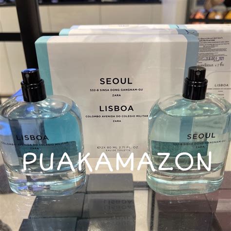 zara นำหอมชาย Seoul Lisboa 80 ml ซารา 30 ml edt puakamazon ThaiPick