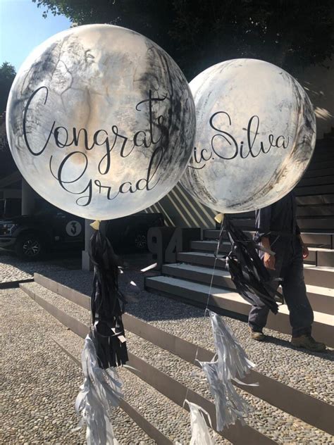 Globos De Graduación Con Pintura Arreglofloral Mx