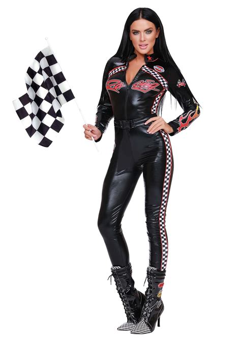 Start Your Engines Racing Costume For Women