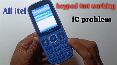 Itell Keypad Not Working IC Problem Itel 2163 Keypad Not Working