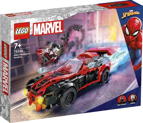 Brickfinder LEGO Marvel Miles Morales Vs Morbius 76244 01