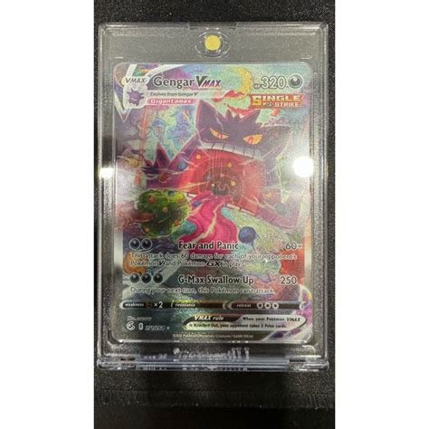 Pokemon Trading Card Game Gengar Vmax Alternate Art Secret Rare Shopee Malaysia