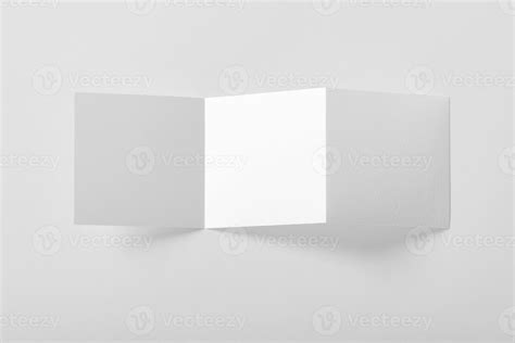 Trifold Brochure Mockup Template With Copy Space For Your Logo Or