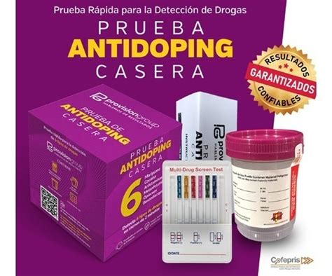 Prueba Antidoping En Orina Panel Par Metros Mercadolibre