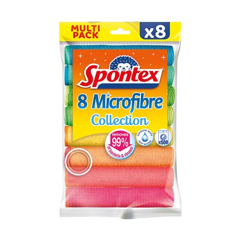 Acquista Online Spontex Microfibre X8