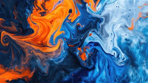 Calm Currents A Palette of Peaceful Blues | Premium AI-generated image