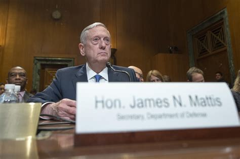 Mattis Urges Congressional Support For Additional 30 Billion For