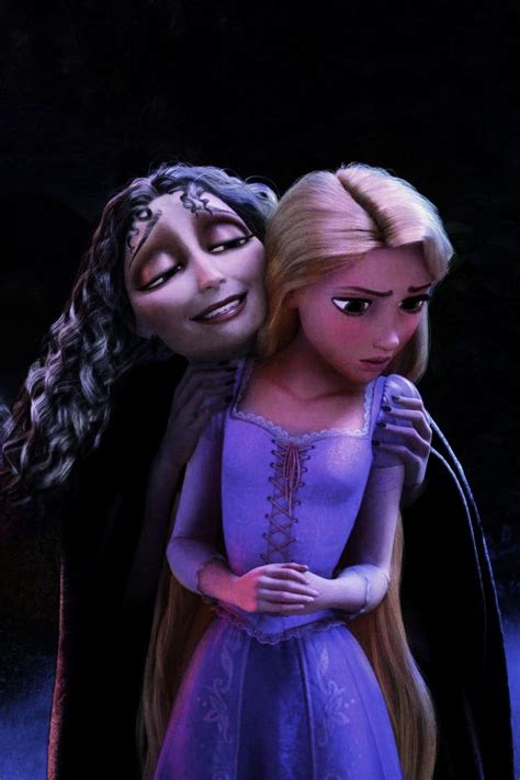 *MOTHER GOTHEL & RAPUNZEL ~ Tangled, 2010 | Rapunzel, Disney animated movies, Tangled mother gothel