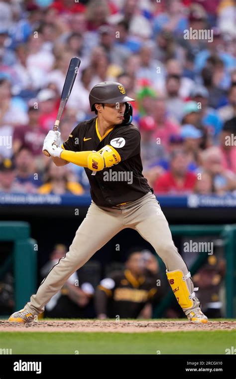 San Diego Padres Ha Seong Kim Plays During A Baseball Game Friday July 14 2023 In