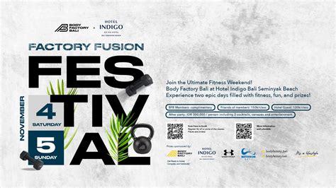 Event Factory Fusion Festival Honeycombers Bali