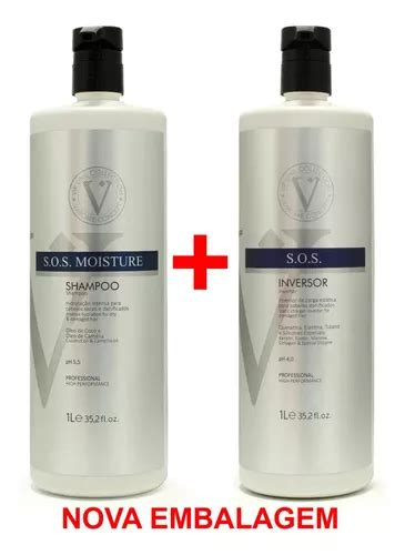 Shampoo Sos Moisture 1l Inversor Sos Varcare Concept 1l Frete grátis