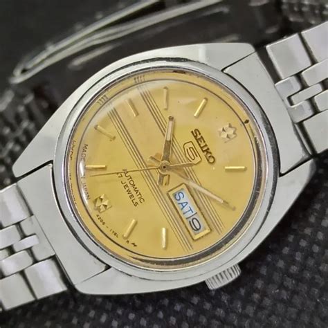 Ancien Seiko Automatic Vintage Japon Femmes Jour Date Montre F