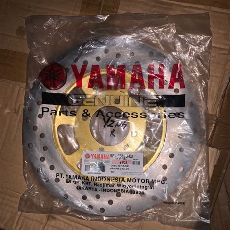 YAMAHA RXZ 5PV 3XL FRONT BRAKE DISC DEPAN DISK BREK PLATE ORIGINAL