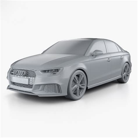 Audi Rs3 Rs 3d Model Turbosquid 1330380