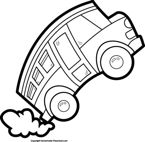 Bus black and white school bus clip art black and white free clipart 2 ...