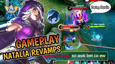 Gameplay Natalia Revamp Ketika Natalia Di Zoning Frangko Dan Ling