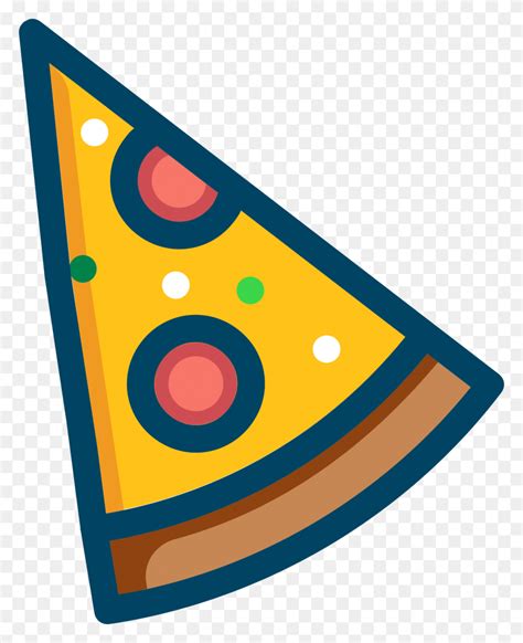 Pepperoni Pizza Slice Clipart - Pepperoni Pizza Clipart - FlyClipart