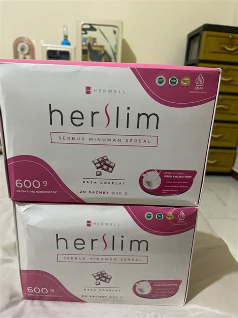 Herwell Herslim Sachet Makanan Minuman Minuman Tidak Beralkohol