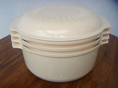 Reserved For J Tupperware Stackable Microwave Cookware 4