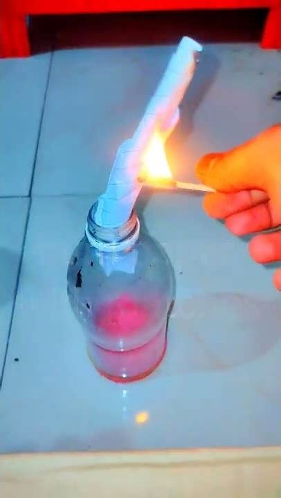 Simple Hack With Bottle How To Make Smoke Ring Shorts Youtubeshorts