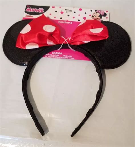 Girls Minnie Mouse Headband Age 3 Disney Minnie Mouse Headband