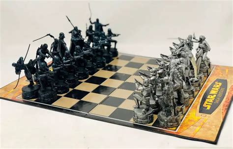 Travel to a Galaxy Far, Far Away with a Star Wars Chess Set!