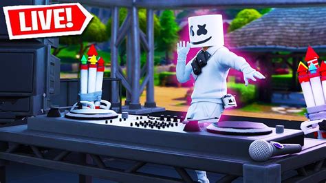 FORTNITE MARSHMELLO LIVE EVENT IN GAME CONCERT Fortnite Battle Royale