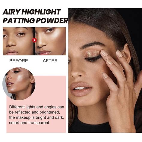 Highlighter Powder Stick Pcs Fairy Highlight Patting Powder Polvo