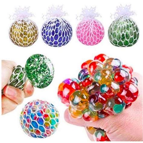 Stress Ball Squishy Mesh Ball Squishy Rainbow Big Rainbow Anti Stress