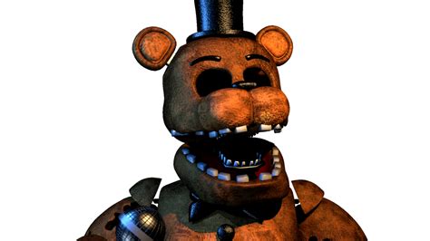 Withered Freddy Render By Bad131 On Deviantart