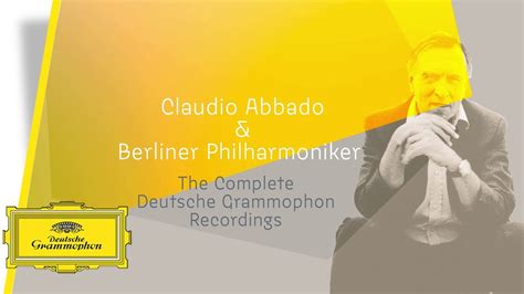 Claudio Abbado Berliner Philharmoniker The Complete Recordings On