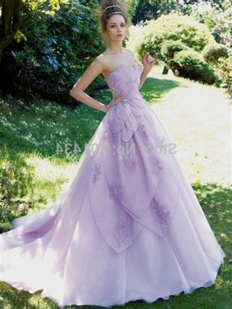 Lavender Wedding Gowns