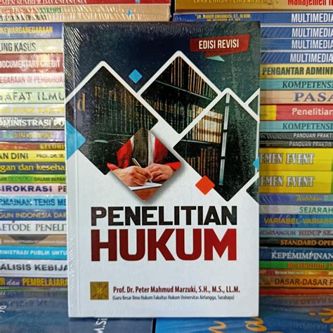 Jual Buku PENELITIAN HUKUM Edisi Revisi Prof Dr Peter Mahmud