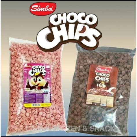 Jual Simba Choco Chips Coklat Strawberry Isi Gram Gram Dan