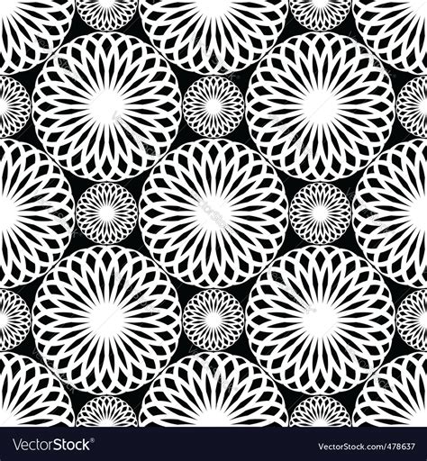 Rosette Pattern Royalty Free Vector Image VectorStock