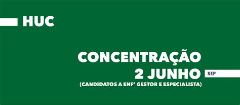 Concentração de enfermeiros a 2 de junho no Hospital Universitário de