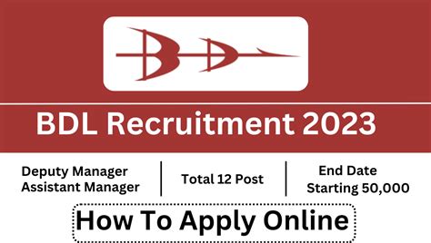 Bdl Recruitment How To Apply For Manager Assistant Post Sushil