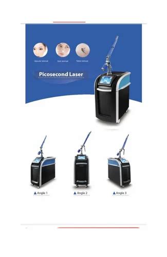 Fully Automatic ABS Pico Second Laser Tattoo Removal Machine For