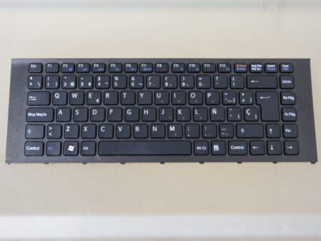 Teclado Sony Vaio Vpc Ea Negro Espa Ol C Marco Soluciones Port Tiles