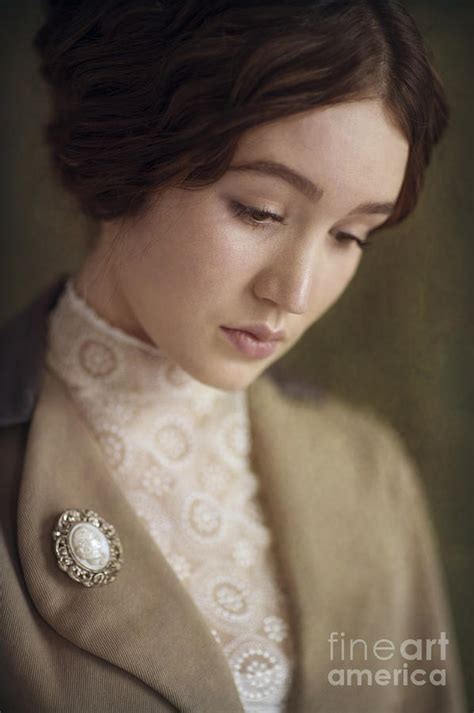 Portrait Of A Beautiful Young Edwardian Woman 1 Photograph By Lee