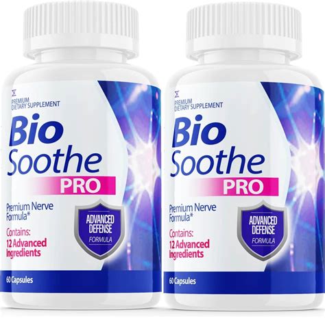 2 Pack Biosoothe Pro Bio Soothe Pro Bioosothe Pro Neuropathy