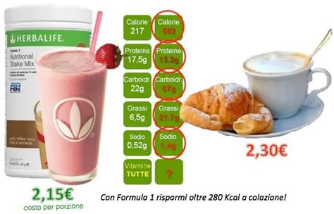 Herbalife Formula 1 Barattolo 780g Sostituto Del Pasto Vaniglia Creme