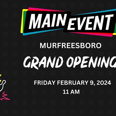 Main Event Murfreesboro Ribbon Cutting, Main Event Murfreesboro ...