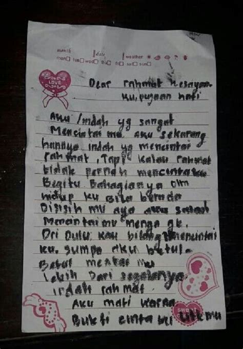 Contoh Surat Cinta Waktu Ospek Contoh Surat